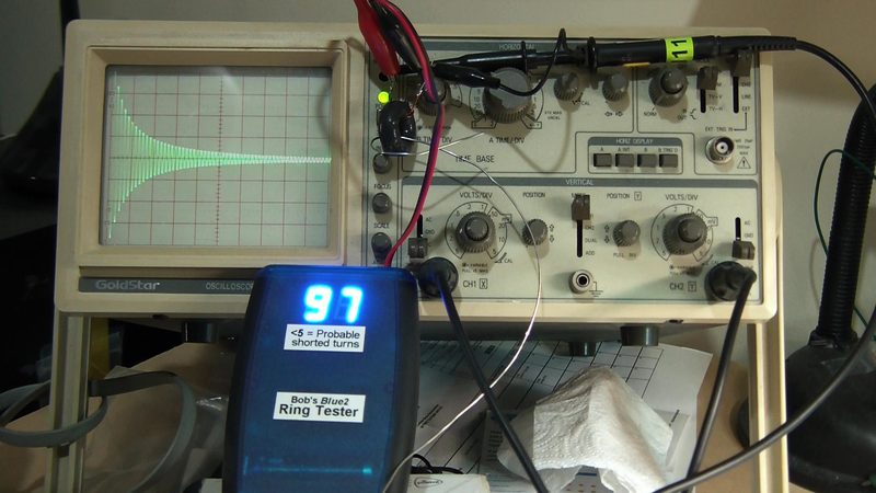 Blue2 ring tester in action