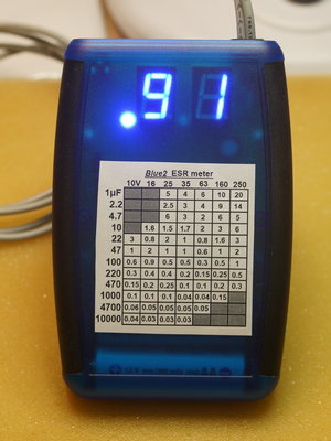 Blue2 ESR meter